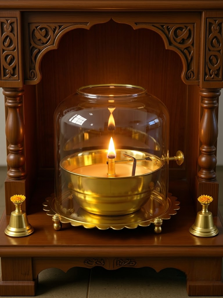 Ornate Brass Incense Burner
